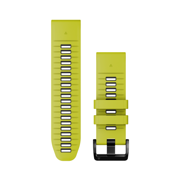 Garmin QuickFit® 26 silikona pulksteņa lenta | Lime - Graphite