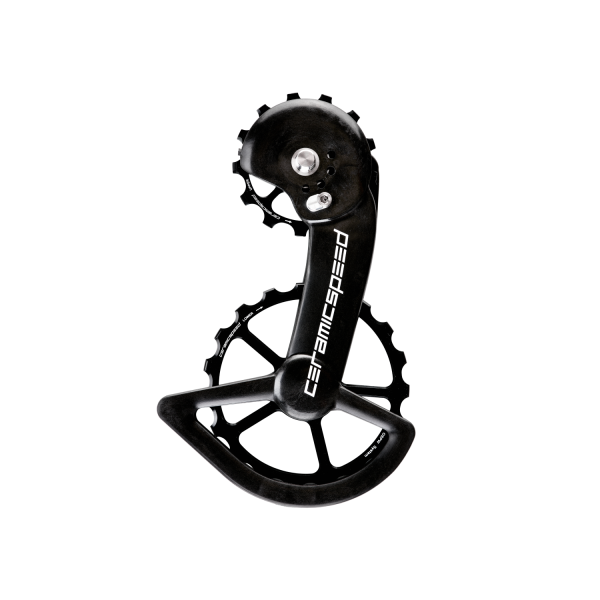 CeramicSpeed OSPW X GRX810/815 + RX800/805 Oversized aizmugurējā pārslēdzēja rullīši ar kāju | Standard | Black