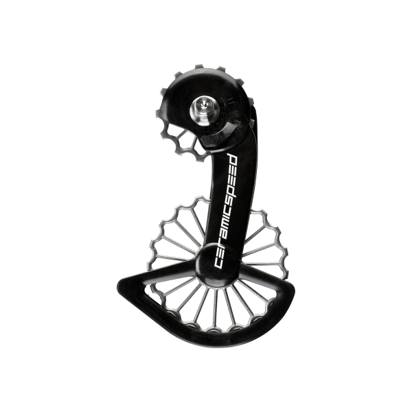 CeramicSpeed 3D drukātā Ti OSPW Dura Ace 9250 - Ultegra 8150 Oversized aizmugurējā pārslēdzēja rullīši ar kāju | Pārklājums | Titāns