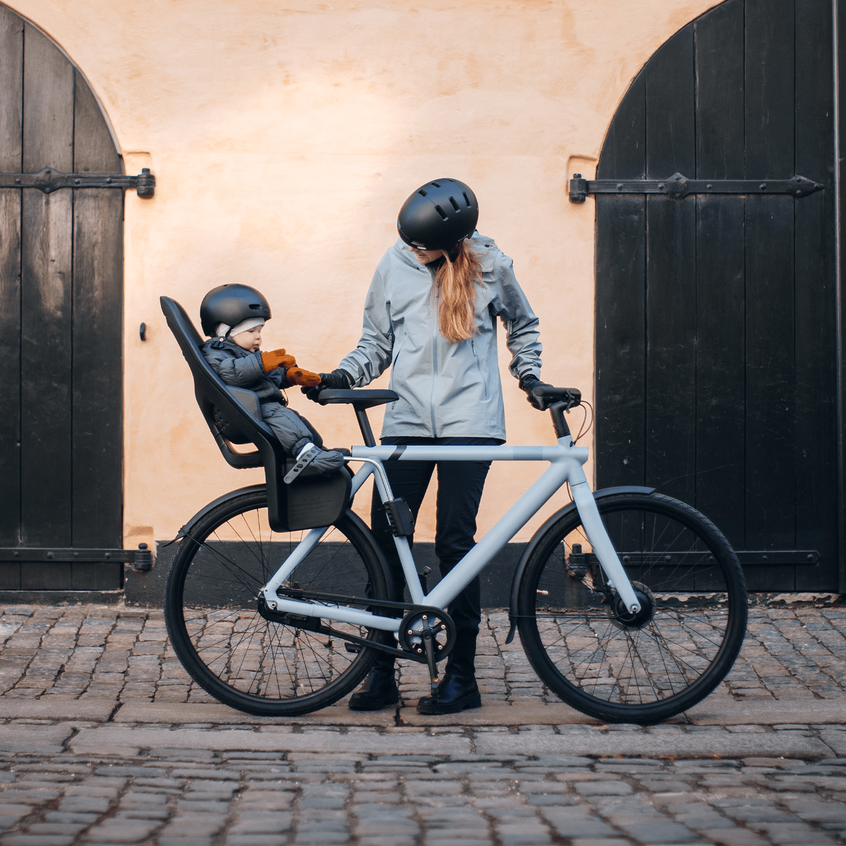 Thule Yepp 2 Maxi uz rāmja montējams bērnu velosipēda sēdeklis | Agave