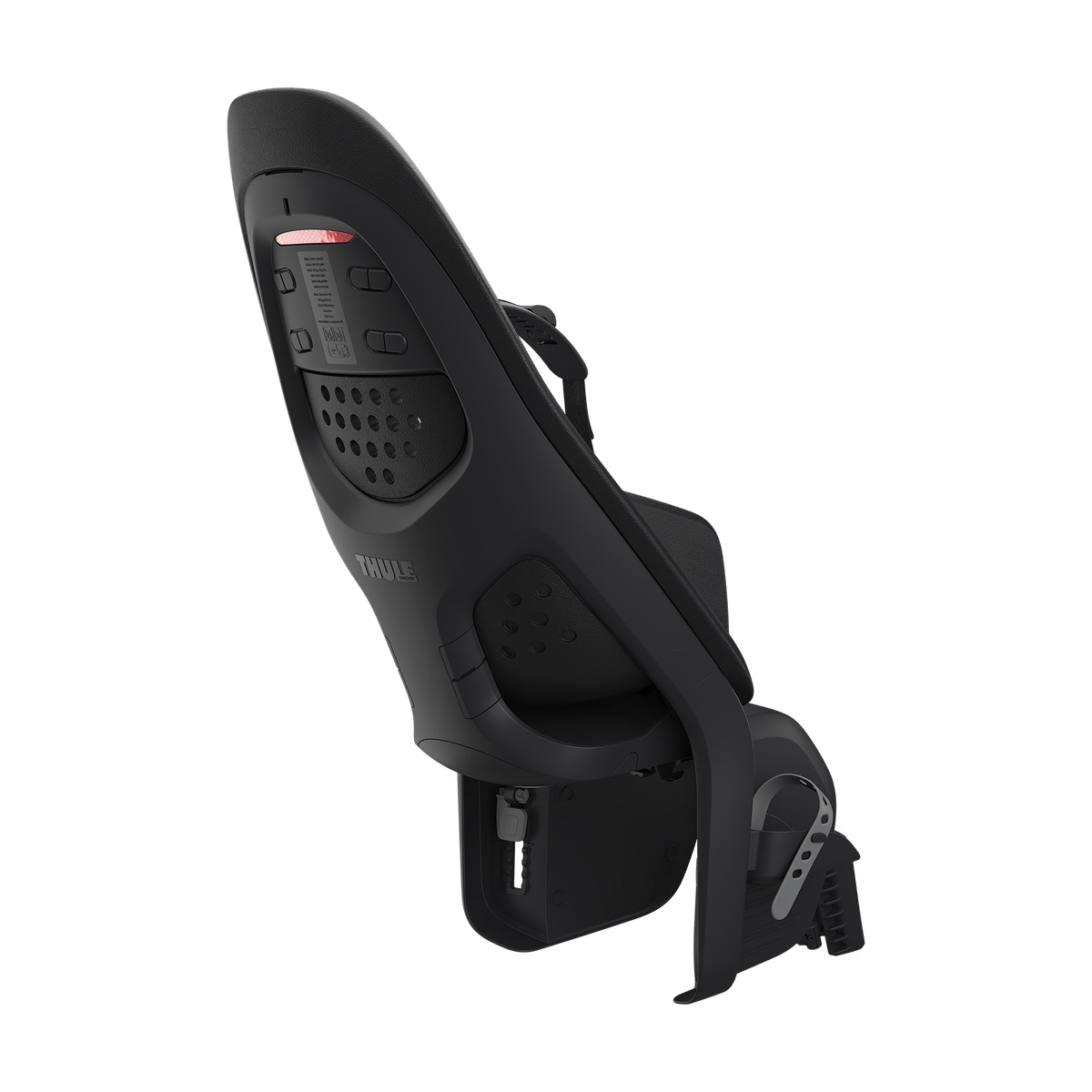 Thule Yepp 2 Maxi uz rāmja montējams bērnu velosipēda sēdeklis | Midnight Black