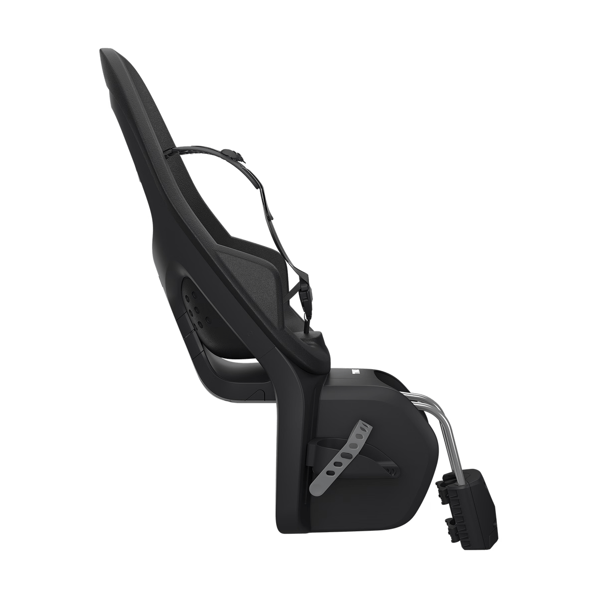 Thule Yepp 2 Maxi uz rāmja montējams bērnu velosipēda sēdeklis | Midnight Black