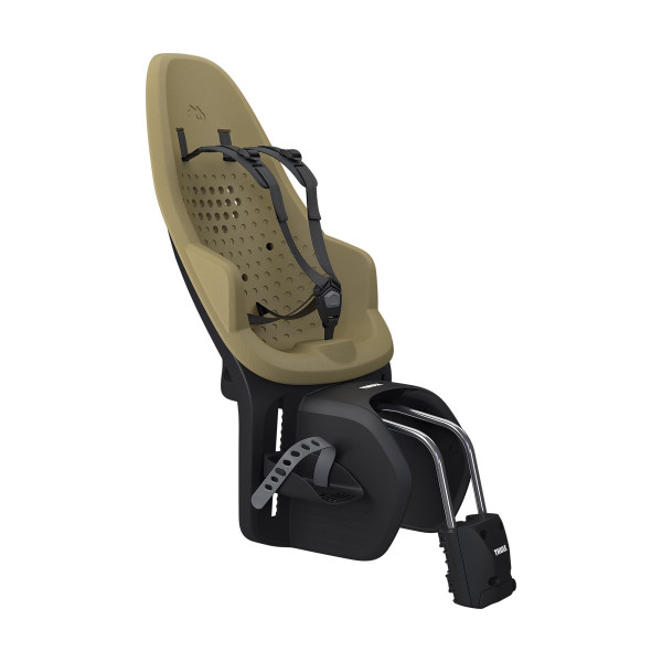 Thule Yepp 2 Maxi uz rāmja montējams bērnu velosipēda sēdeklis | Fennel Tan