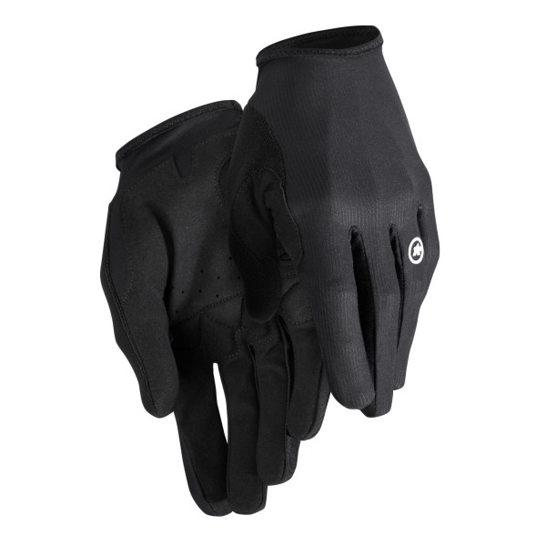Assos RS LF TARGA cimdi | Melnā sērija