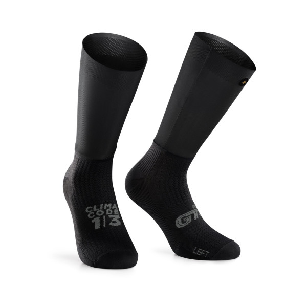 Assos GTO zeķes | Black Series