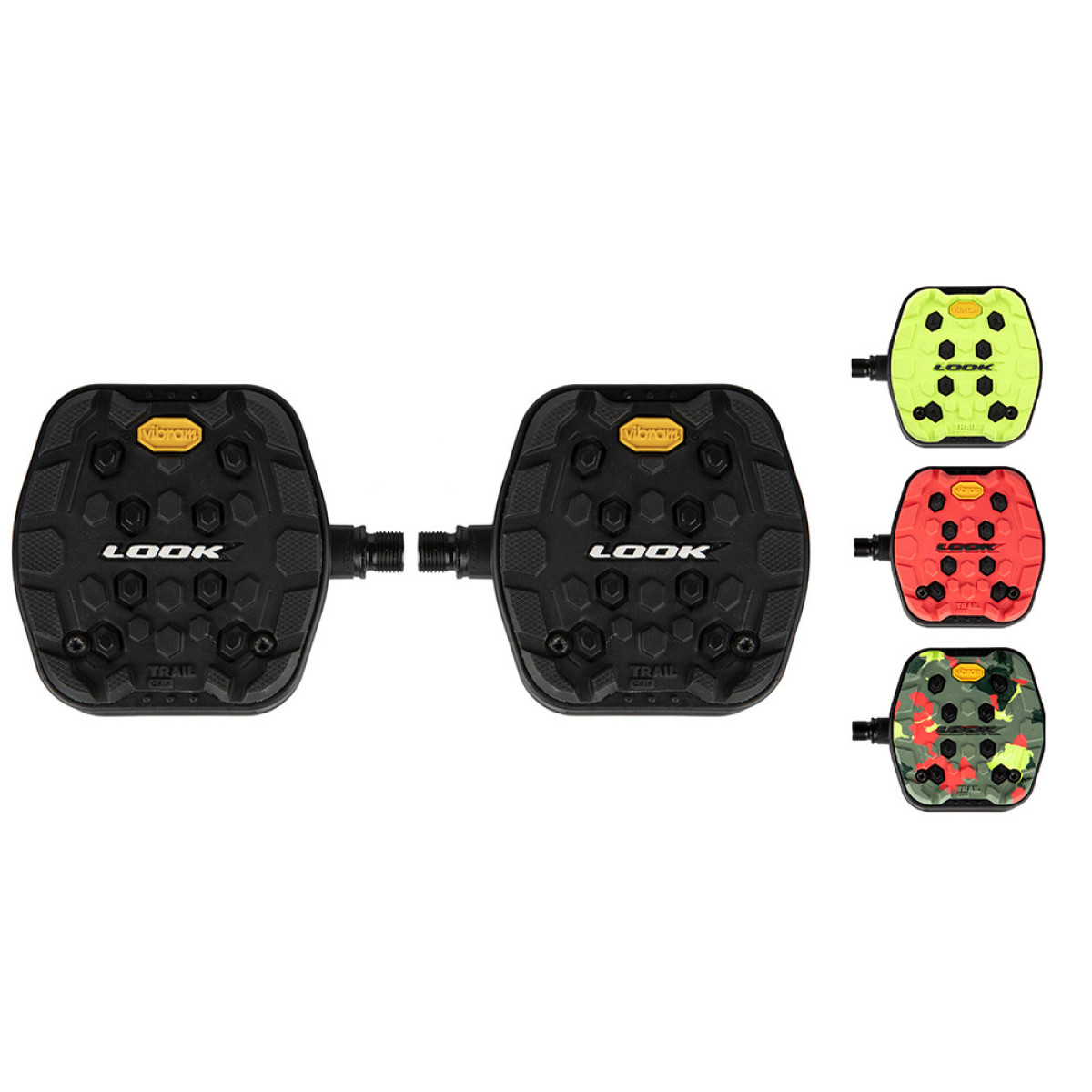 Look Trail Grip pedāļi | Lime
