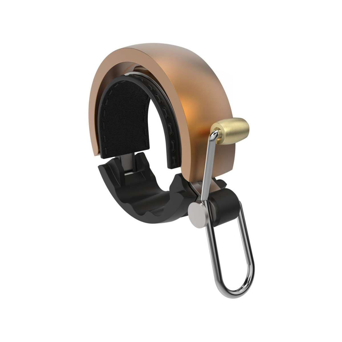 Knog Oi Luxe Large velosipēdu zvans | 22.2 mm | Matēts bordo krāsas