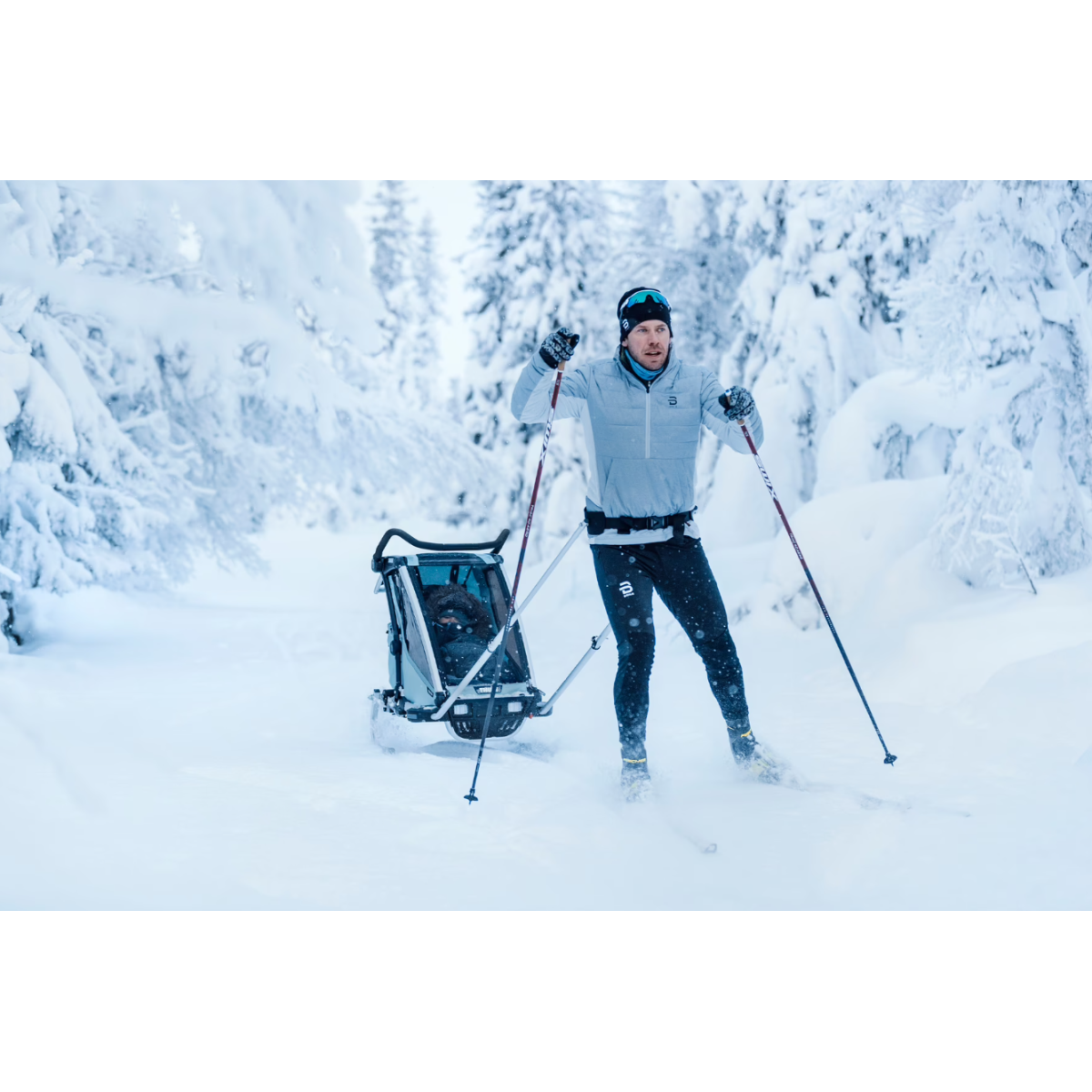 Thule Chariot distanču slēpošanas komplekts