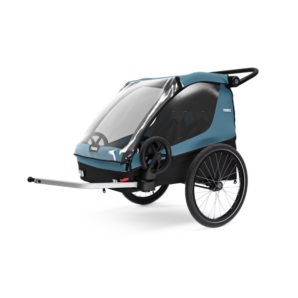 Piekabe Thule Courier | Egejas jūras zilā krāsā