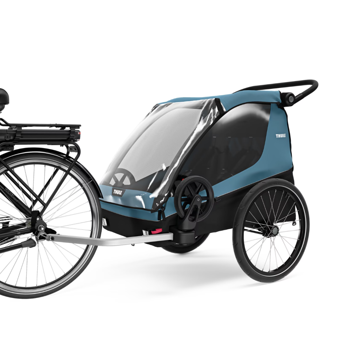 Piekabe Thule Courier | Egejas jūras zilā krāsā