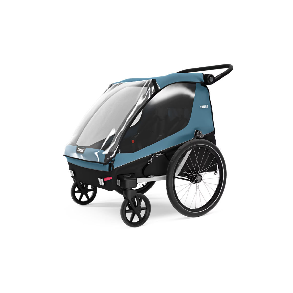 Piekabe Thule Courier | Egejas jūras zilā krāsā