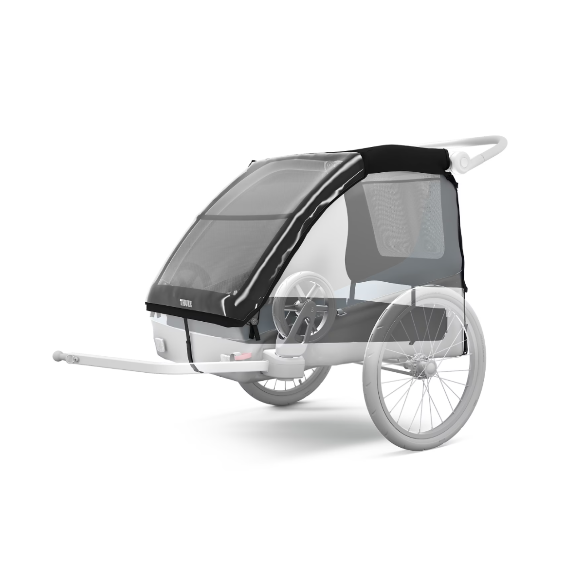 Piekabe Thule Courier | Egejas jūras zilā krāsā