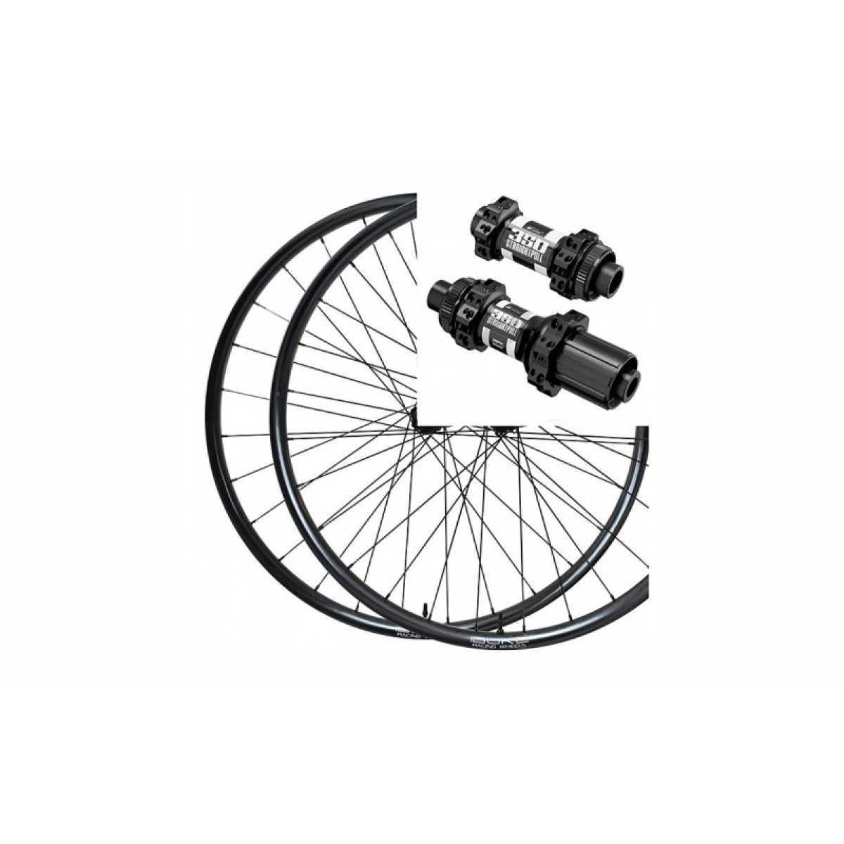 Duke 29 Lucky Jack SLS3 26-28 mm ratu komplekts | DT 350 SP Shimano Micro Spline Boost