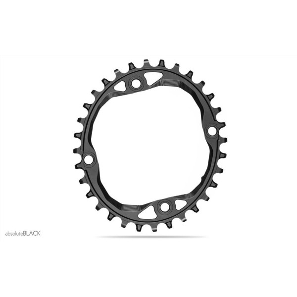 AbsoluteBlack OVAL Shimano HG+ zobrats | 104 BCD | 1x12 ātrumu