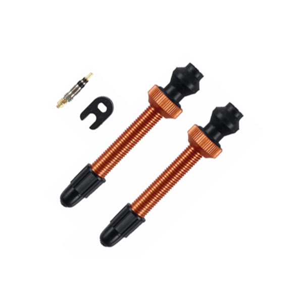 Barbieri ventiļu komplekts | SV 45mm | 2 gabali | Oranžs