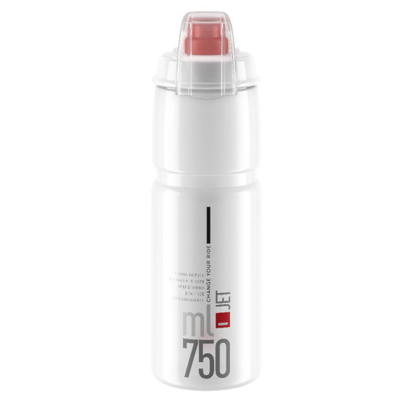 Elite Jet Plus pudele 750 ml | Caurspīdīga - sarkana - sarkana