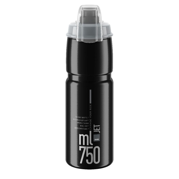 Elite Jet Plus pudele 750 ml | Melna - pelēka
