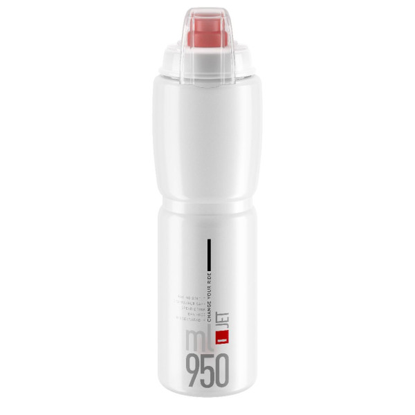 Elite Jet Plus pudele 950 ml | Caurspīdīga - sarkana