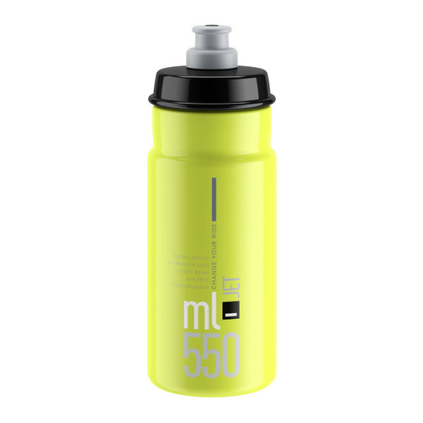 Elite Jet pudele 550 ml | Dzeltena fluo - melna