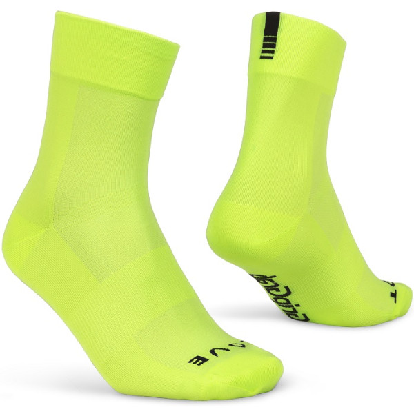 GripGrab Vieglas SL zeķes | Yellow Hi-Vis