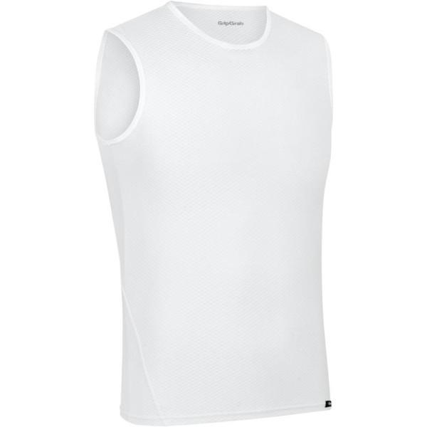 GripGrab Ultralight Sleeveless Mesh apakškrekli | White GripGrab Ultralight Sleeveless Mesh apakškrekli | White