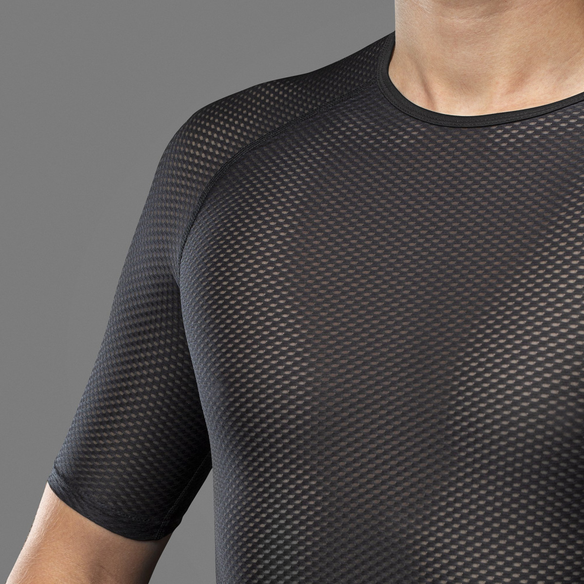 GripGrab Ultralight Mesh Short Sleeve krekls | Black