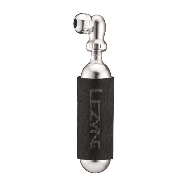 Lezyne Twin Speed Drive CO2 kasetņu pumpis 25g | Gloss Silver