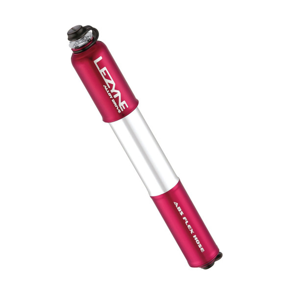 Lezyne Alloy Drive vidējais mini pumpis | Sarkans spīdums