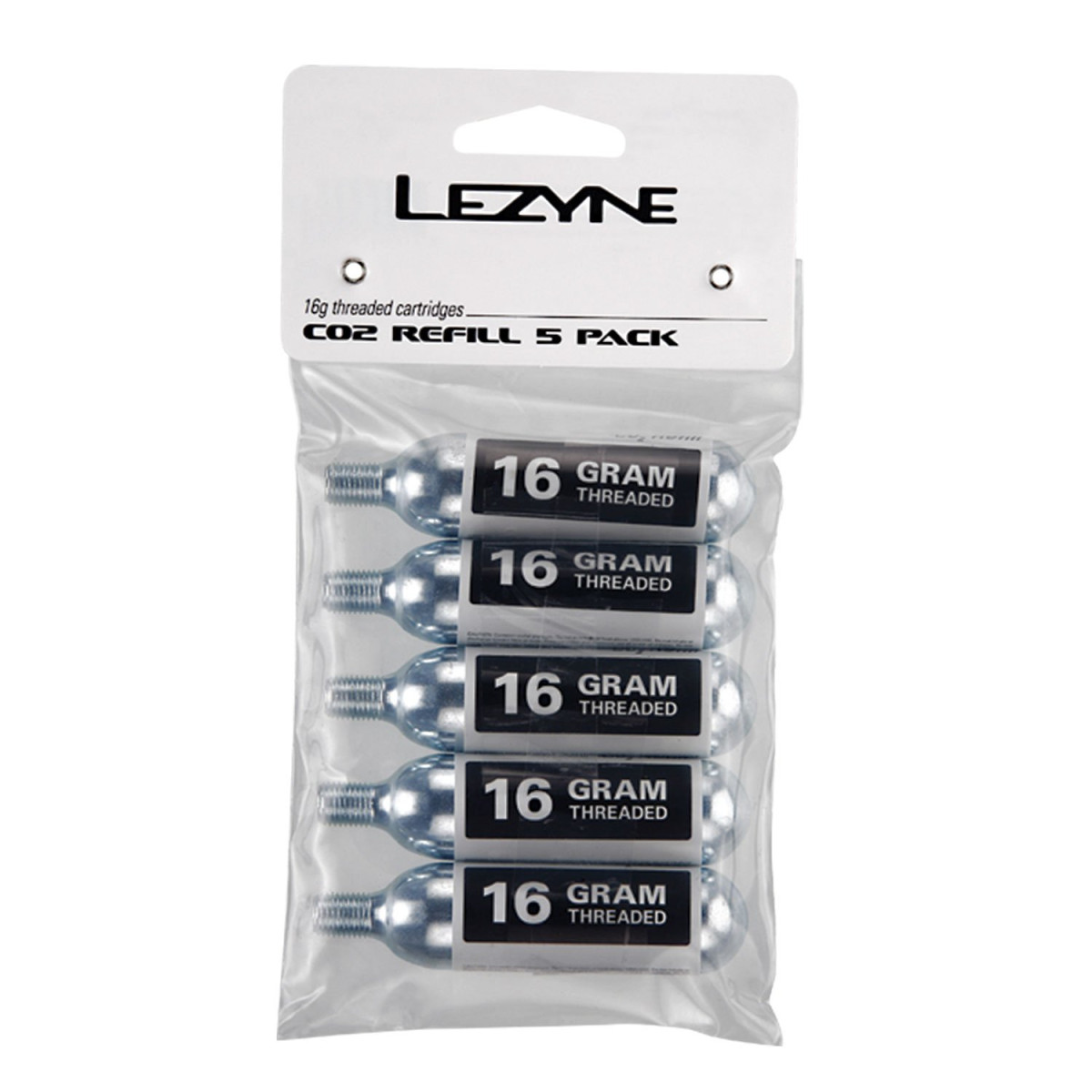 Lezyne CO2 kasetne 16 g | 5 gab.