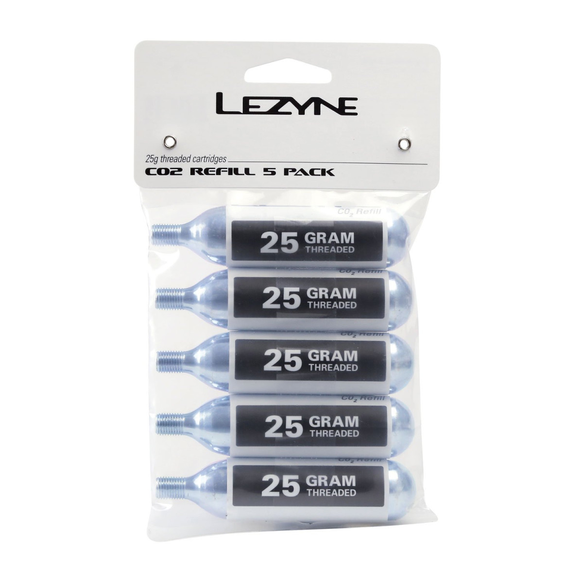 Lezyne CO2 kasetne 25 g | 5 gab.