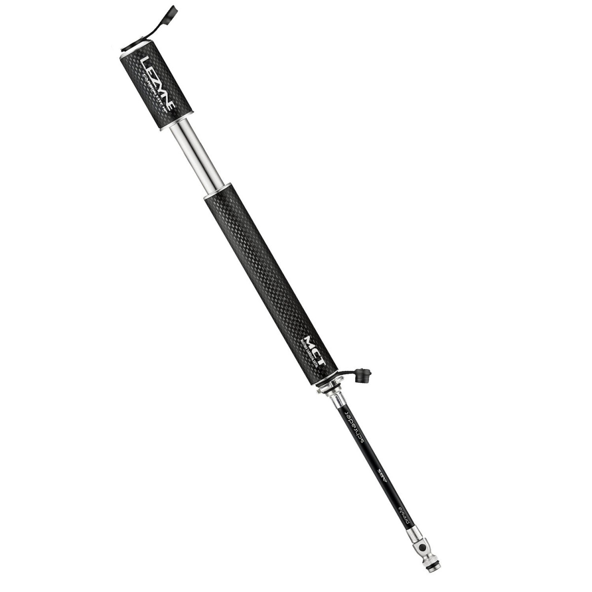 Lezyne Carbon Drive Lite HP mini pumpis 