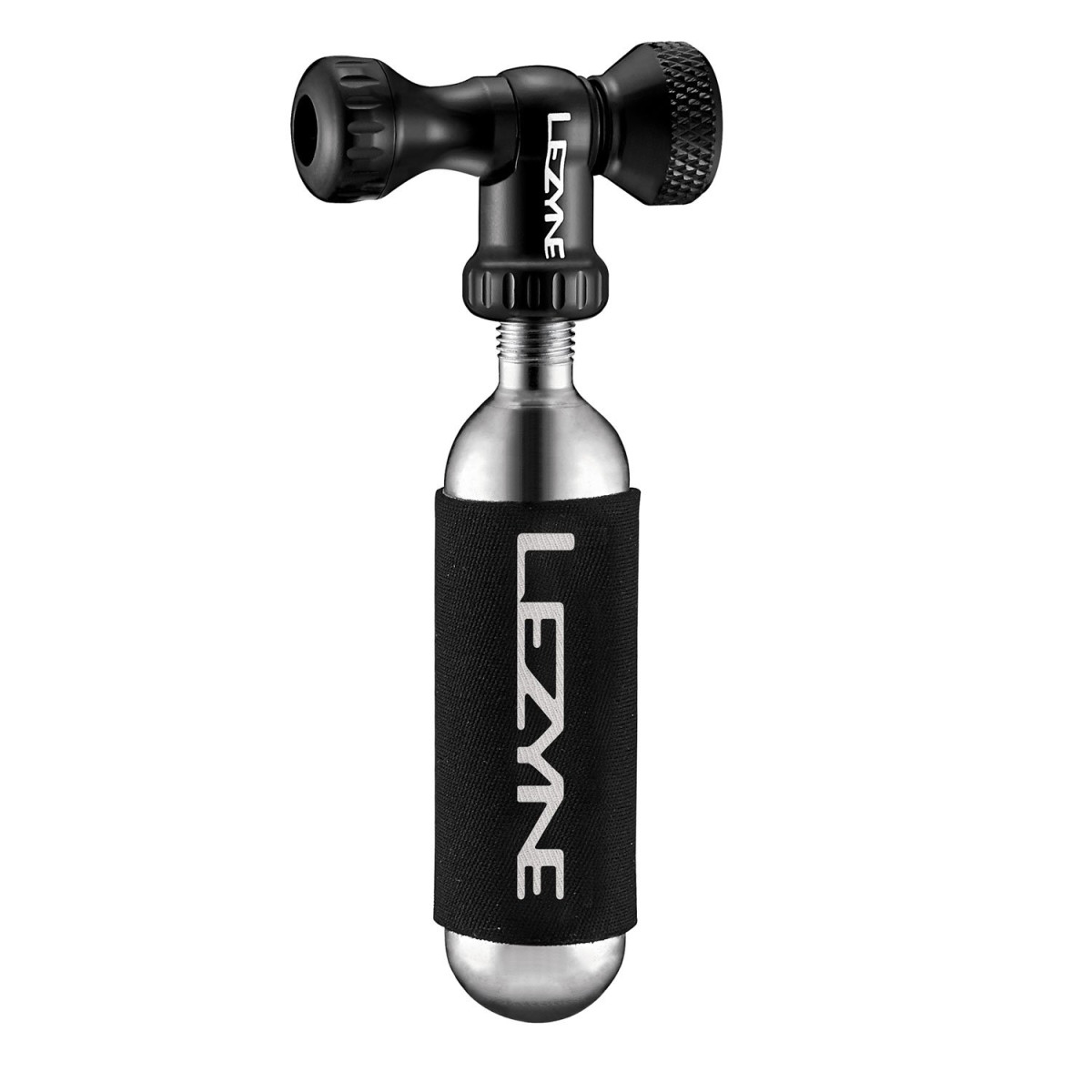 Lezyne Control Drive CO2 kasetņu pumpis 16 g | Melns spīdums