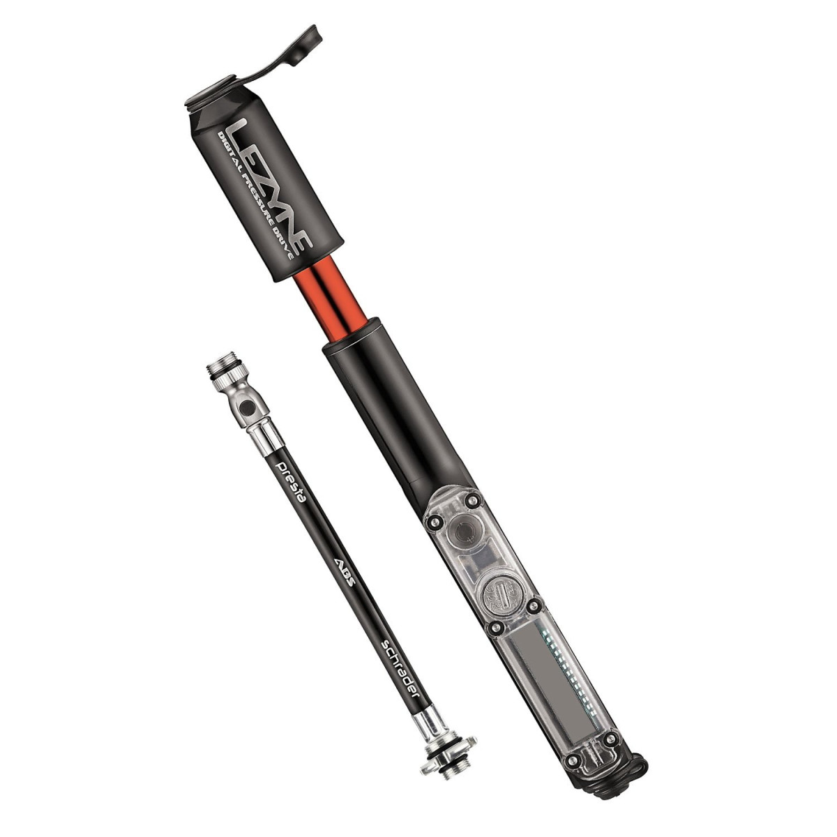 Lezyne digitālais spiediena piedziņas minipumpis