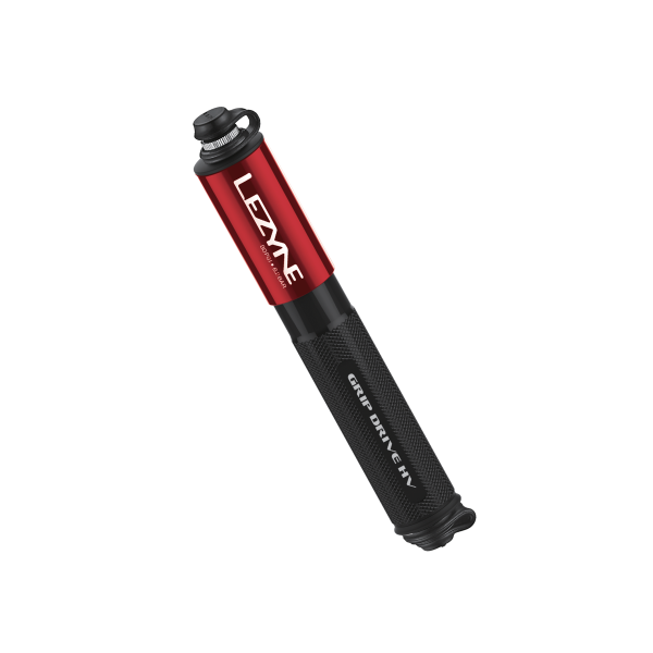 Lezyne Grip Drive HV mazais minipumpis | Sarkans