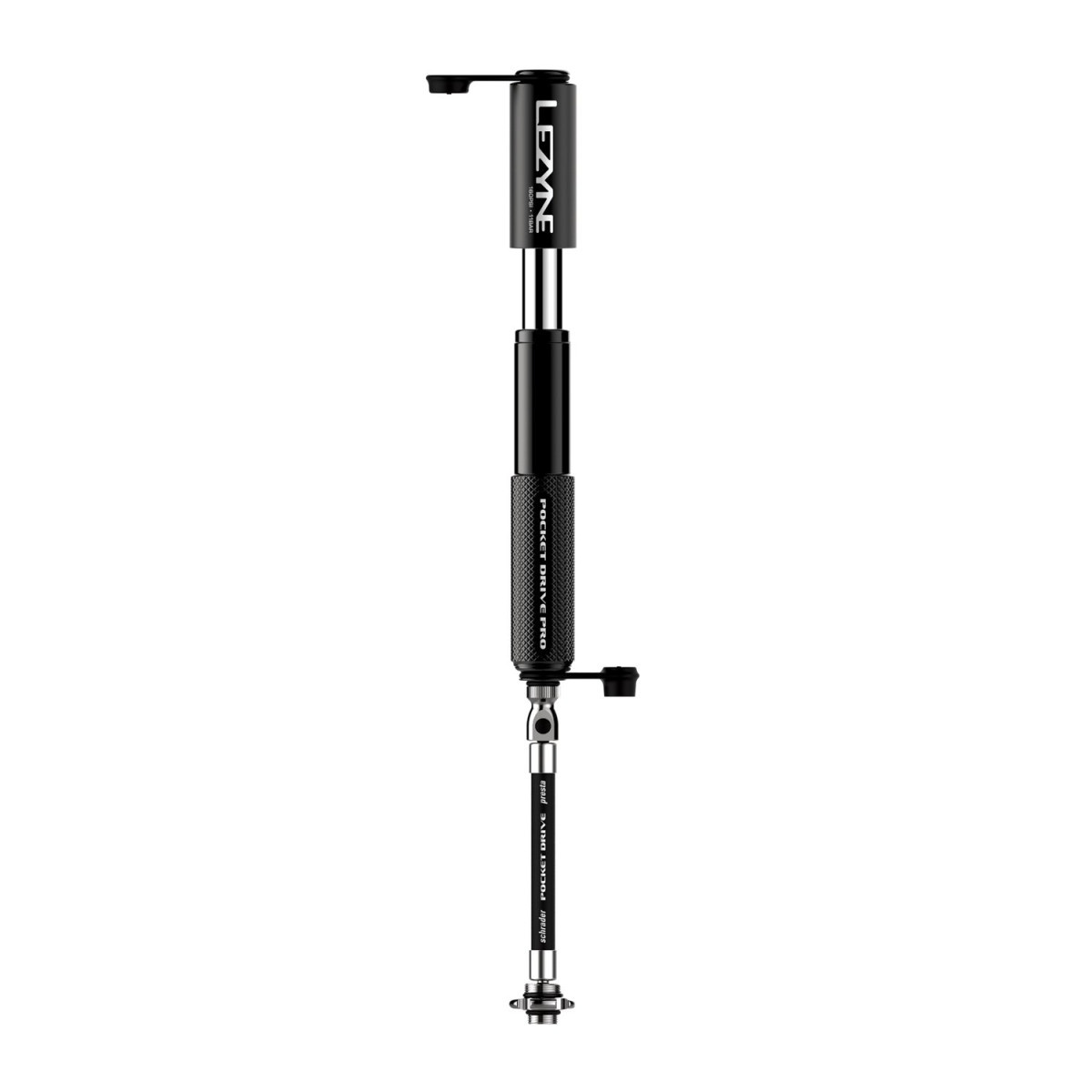 Lezyne Pocket Drive Pro Mini pumpis | Matēts melns