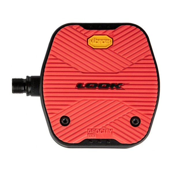 Look Geo City Grip pedāļi | Sarkans