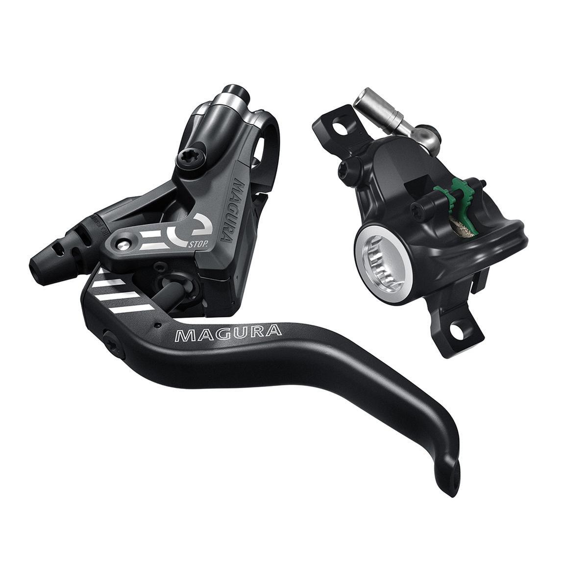 Magura MT4 eSTOP hidraulisko disku bremžu rokturis ar suportu