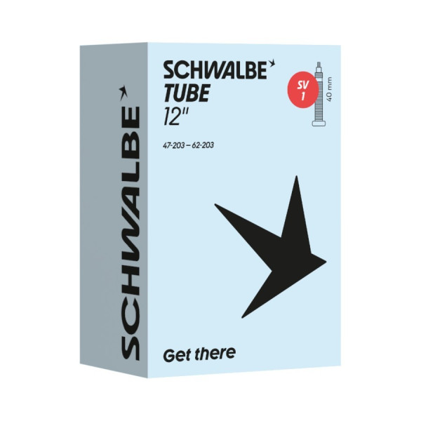 Schwalbe 12" kamera 1 | SV 40 mm | 47/62-204