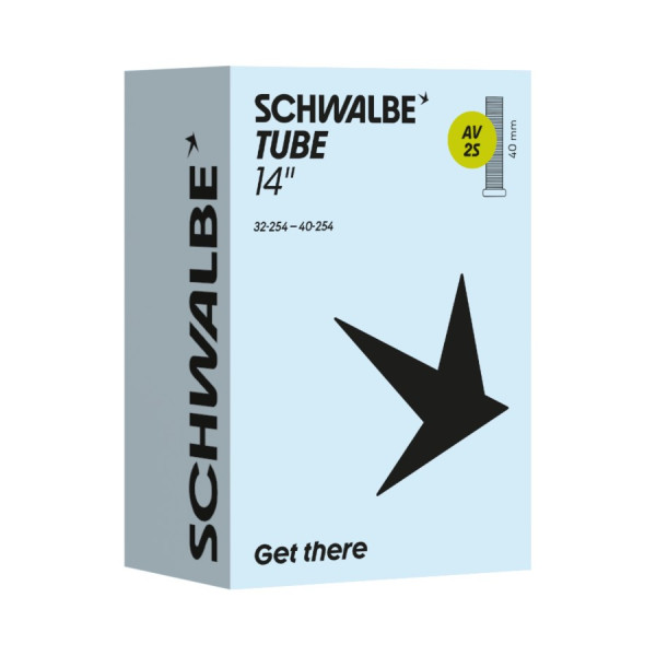 Schwalbe 14" kamera 2S | AV 40 mm | 32/40-254