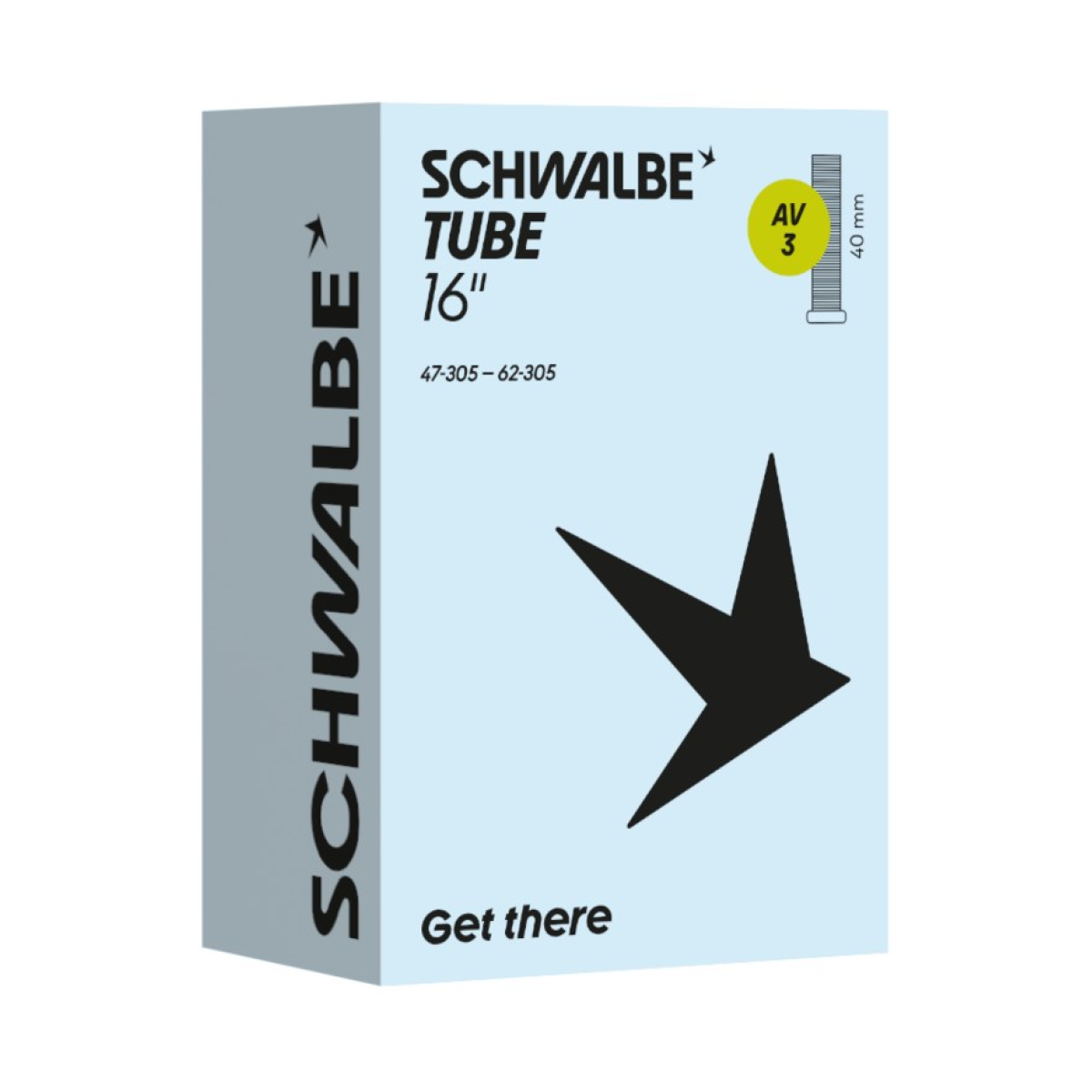 Schwalbe 16" kamera 3 | AV 40 mm | 47/62-305