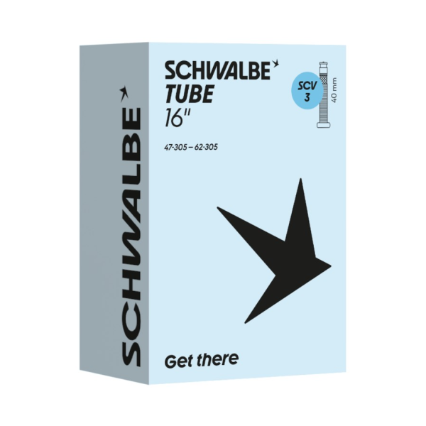 Schwalbe 16" kamera 3 | SCV CLIK Valve 40 mm | 47/62-306