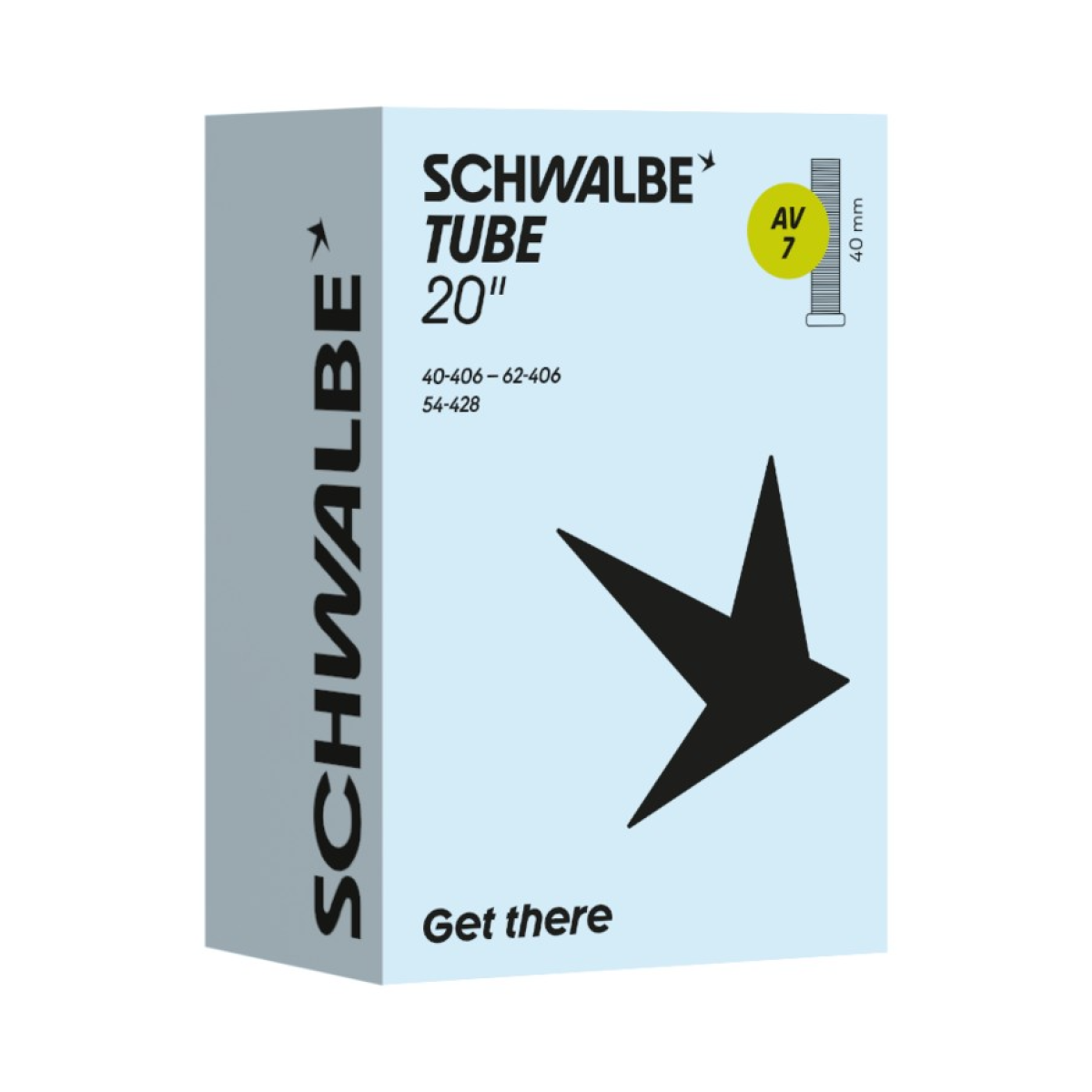 Schwalbe 20" kamera 7 | AV 40 mm | 40/62-406