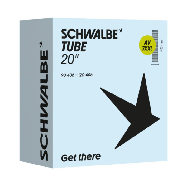 Schwalbe 20" kamera 7XXL | AV 40 mm | 90/120-406