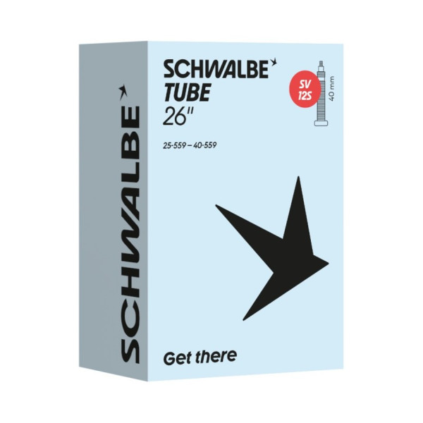 Schwalbe 26" kamera 12S | SV 40 mm | 25/40-559