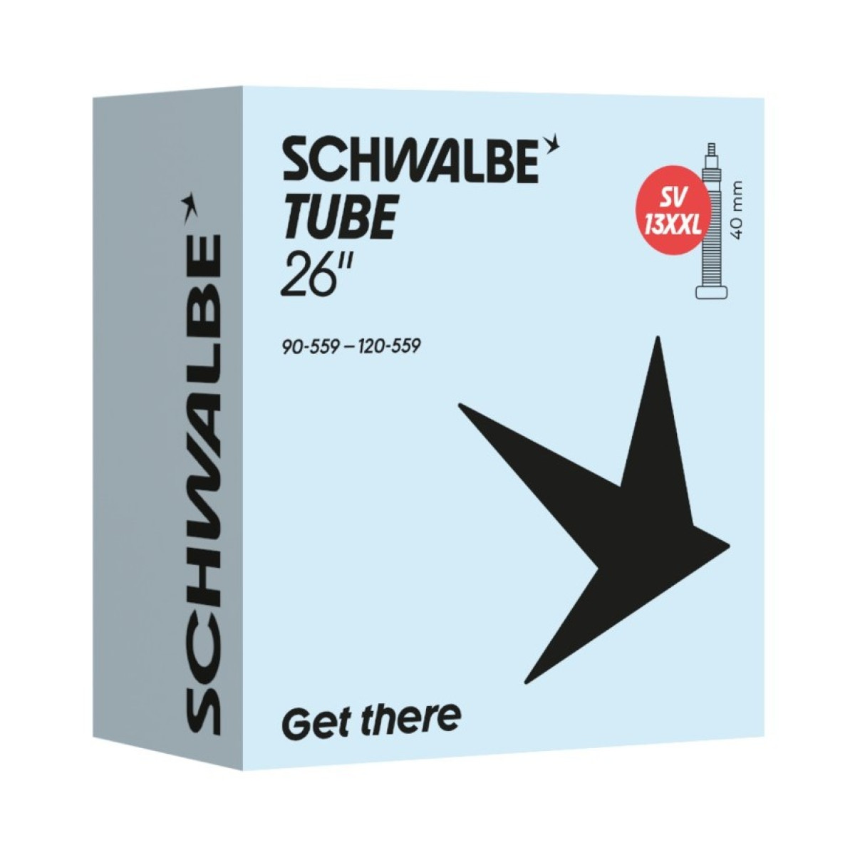Schwalbe 26" kamera 13XXL | SV 40 mm | 90/120-559