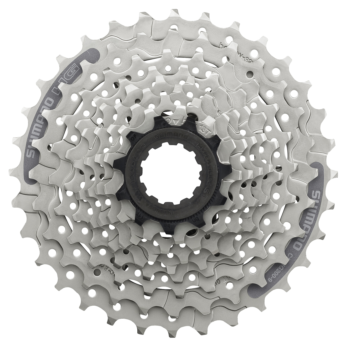 Shimano CS-HG201 kasete, 9 ātrumu