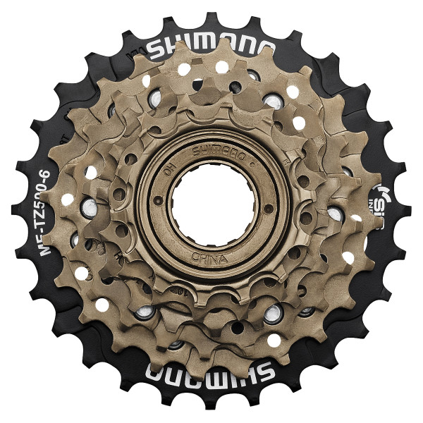 Shimano Tourney MF-TZ500 kasete, 6 ātrumi