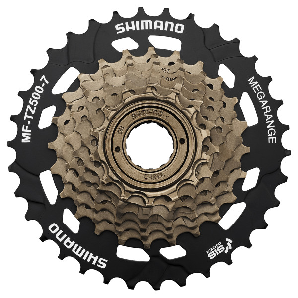 Shimano Tourney MF-TZ500 kasete, 7 ātrumi