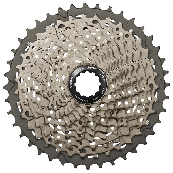 Shimano XT CS-M8000 kasete, 11 ātrumu Shimano XT CS-M8000 kasete, 11 ātrumu