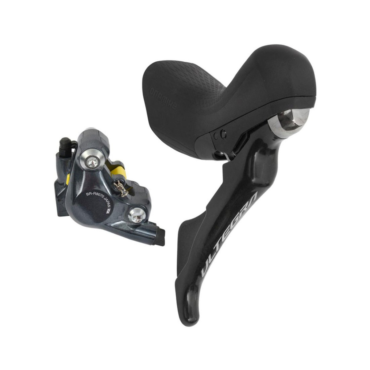 Shimano Ultegra ST-R8020 pārslēdzēju/bremžu rokturu komplekts ar BR-R8070 suports | 11 ātrumu | Labā | Aizmugurējā daļa